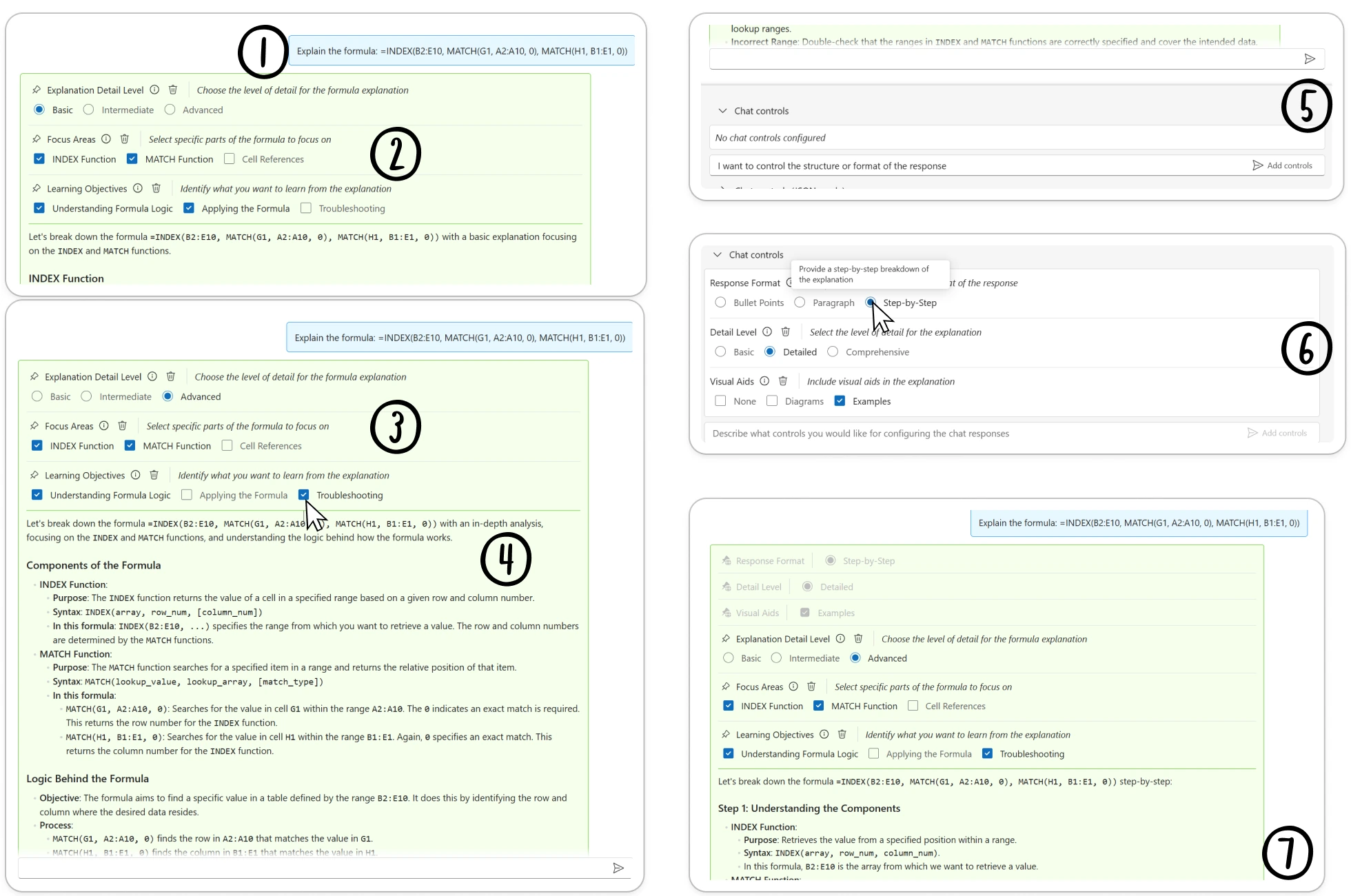 User flow diagram